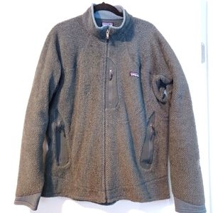 Mens Patagonia Fleece zip-up jacket
